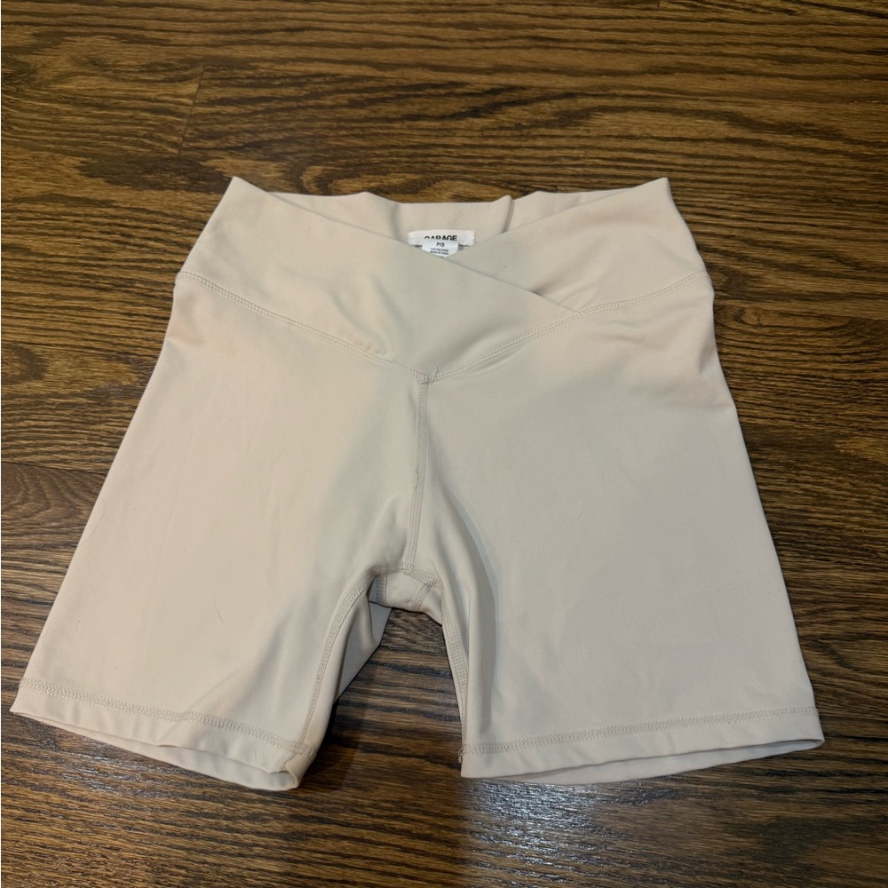 Garage Women's Cream Bike Shorts